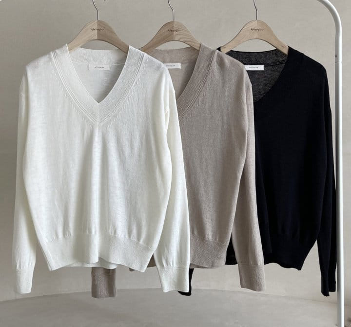 AFTER GLOW - Korean Children Fashion - #Kfashion4kids - Wool V Neck Knit - 11