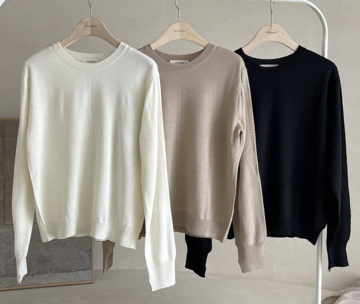 AFTER GLOW - Korean Children Fashion - #Kfashion4kids - Wool Eyelet Knit - 11