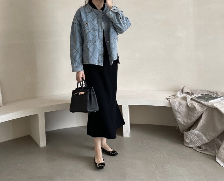 AFTER GLOW - Korean Children Fashion - #Kfashion4kids - Sis Denim Jacket - 7