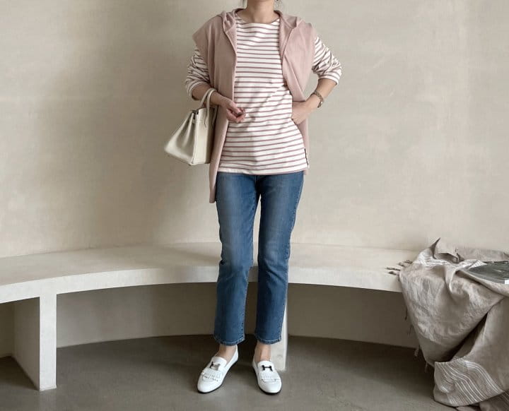 AFTER GLOW - Korean Children Fashion - #Kfashion4kids - Saint Stripes Tee - 11
