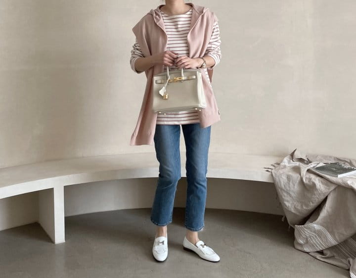 AFTER GLOW - Korean Children Fashion - #Kfashion4kids - Saint Stripes Tee - 12