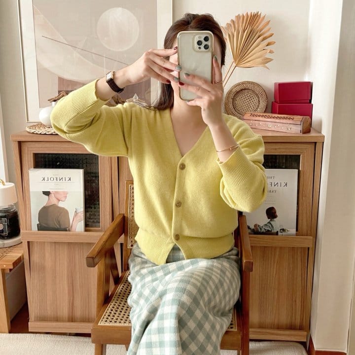 AFTER GLOW - Korean Children Fashion - #Kfashion4kids - Lanvan V Neck Cardigan - 10