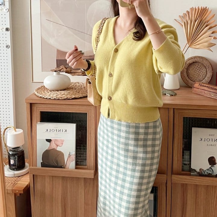 AFTER GLOW - Korean Children Fashion - #Kfashion4kids - Lanvan V Neck Cardigan - 7