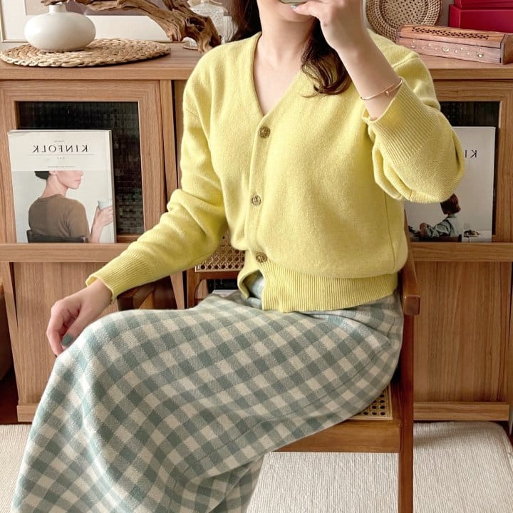 AFTER GLOW - Korean Children Fashion - #Kfashion4kids - Lanvan V Neck Cardigan - 9