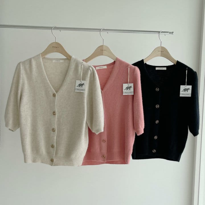 AFTER GLOW - Korean Children Fashion - #Kfashion4kids - Racoon Short Cardigan - 10