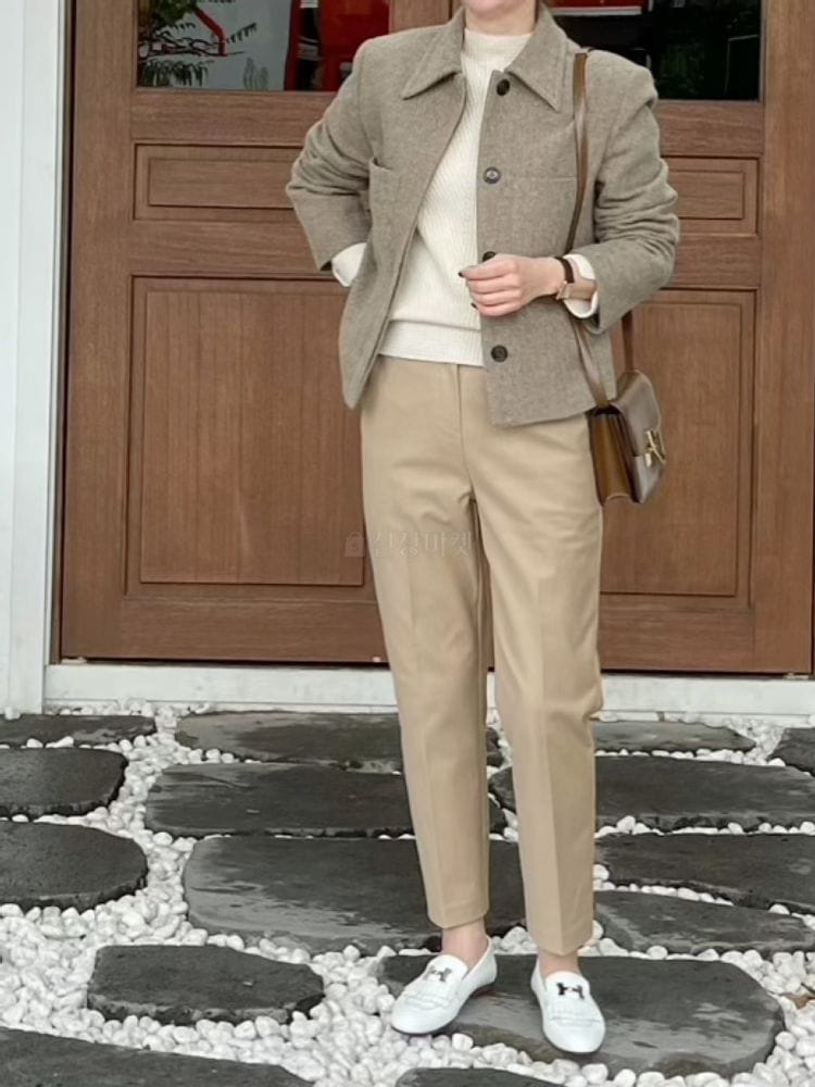 AFTER GLOW - Korean Children Fashion - #Kfashion4kids - Herris Alpaca Jacket
