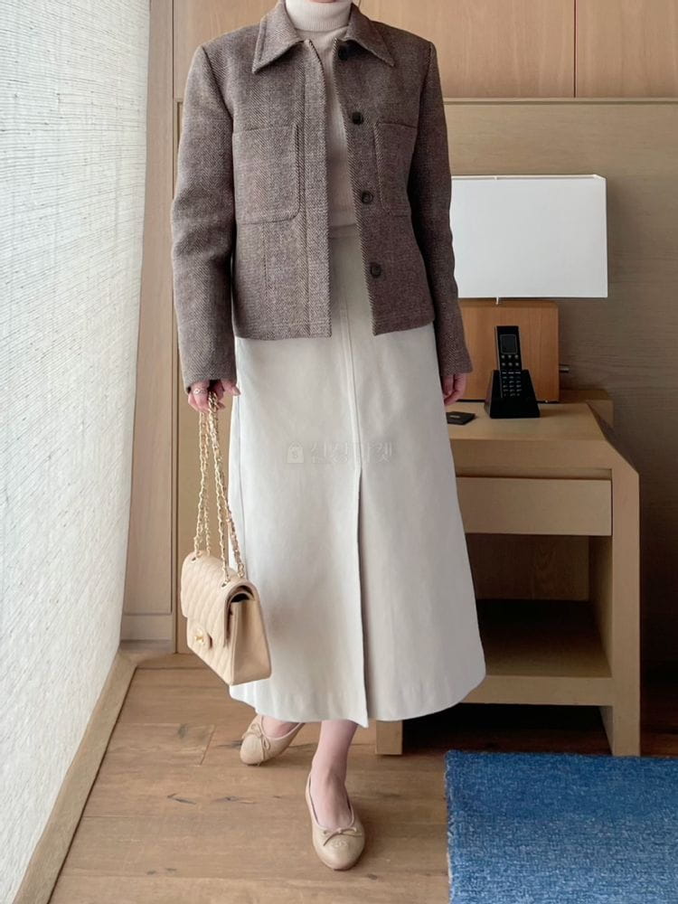 AFTER GLOW - Korean Children Fashion - #Kfashion4kids - Herris Alpaca Jacket - 3