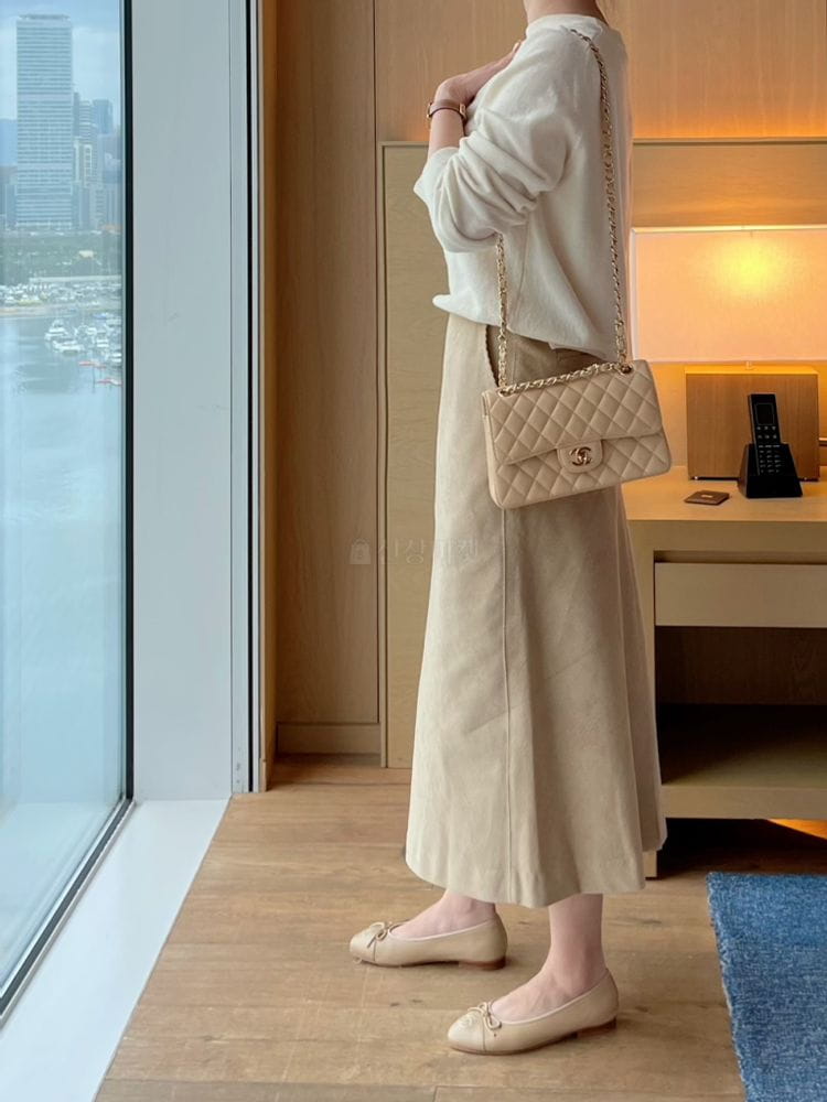 AFTER GLOW - Korean Children Fashion - #Kfashion4kids - Rib Bias Skirt - 2