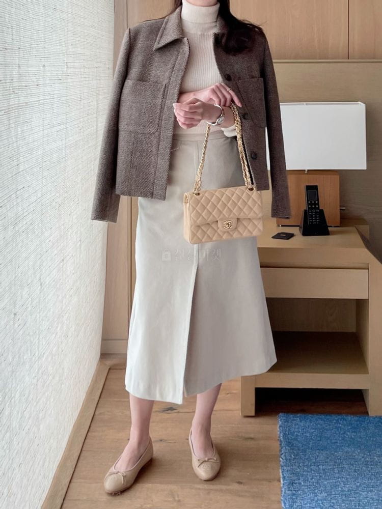 AFTER GLOW - Korean Children Fashion - #Kfashion4kids - Rib Bias Skirt - 3