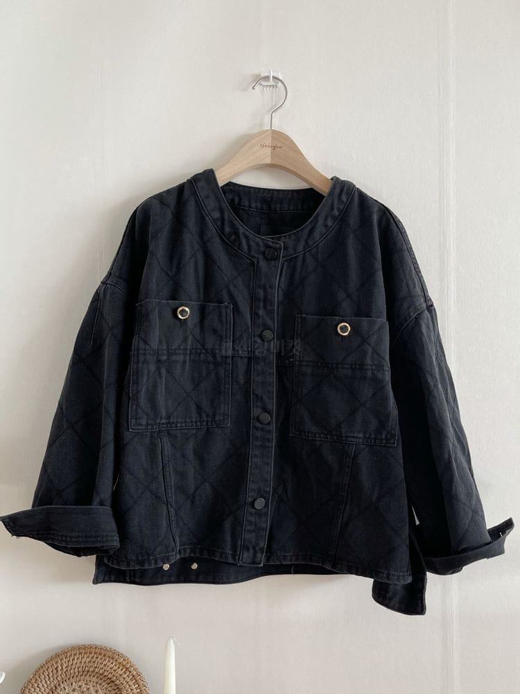 AFTER GLOW - Korean Children Fashion - #Kfashion4kids - Sis Denim Jacket