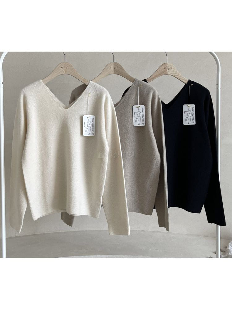 AFTER GLOW - Korean Children Fashion - #Kfashion4kids - Holgament Knit