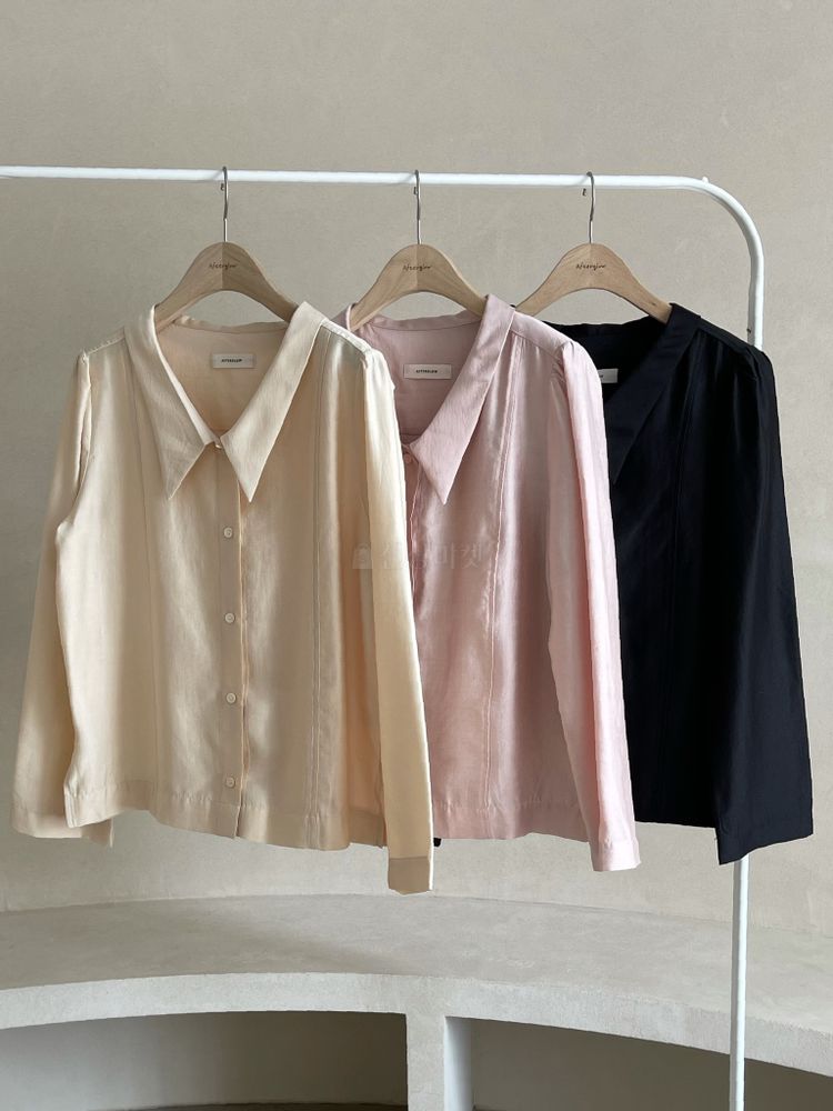 AFTER GLOW - Korean Children Fashion - #Kfashion4kids - Margi Pintuck Blouse