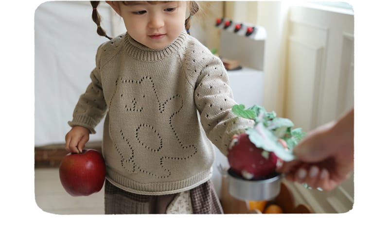 AMBER - Korean Children Fashion - #Kfashion4kids - Aron Knit Pullover