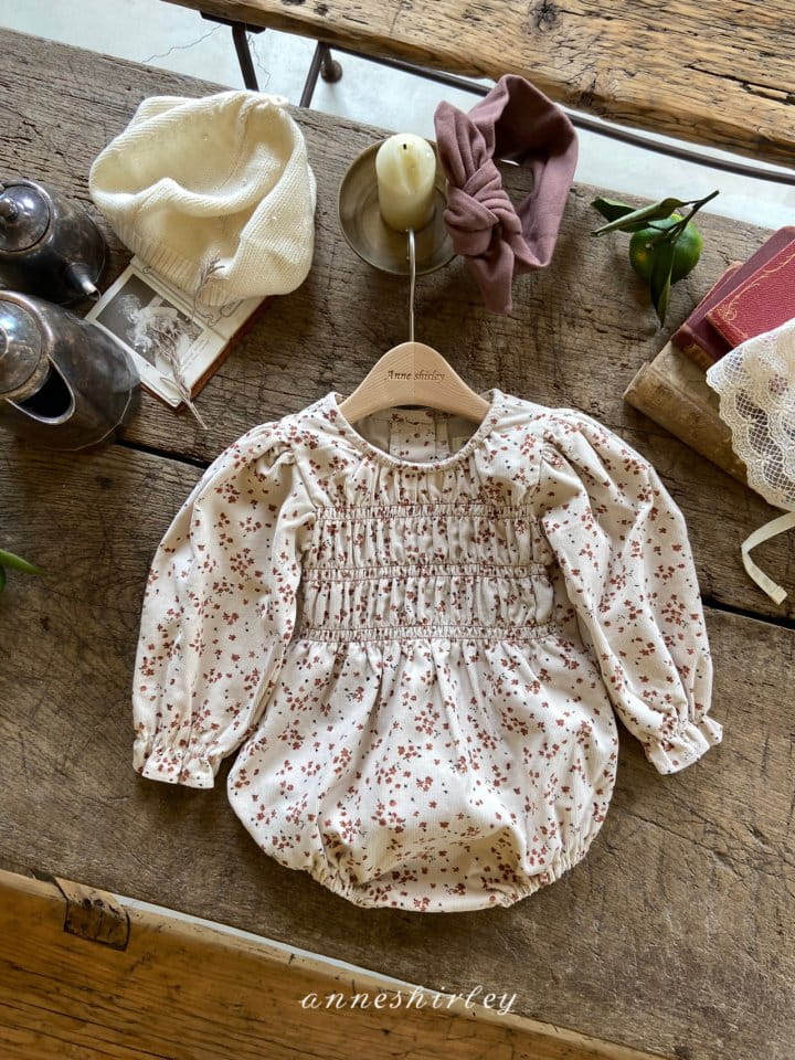 ANNE SHIRLEY - Korean Children Fashion - #Kfashion4kids - Hael Smocked Bodysuit