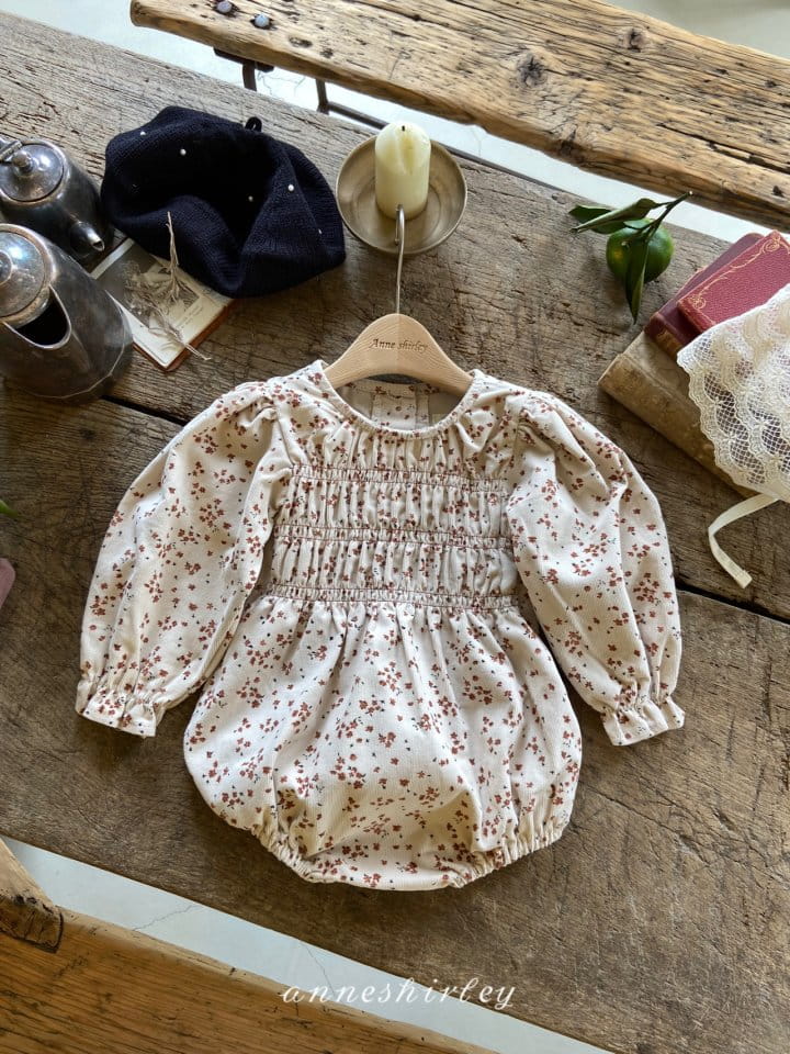 ANNE SHIRLEY - Korean Children Fashion - #Kfashion4kids - Hael Smocked Bodysuit - 3