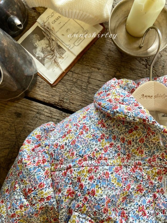 ANNE SHIRLEY - Korean Children Fashion - #Kfashion4kids - Flower Padding Jacket - 6