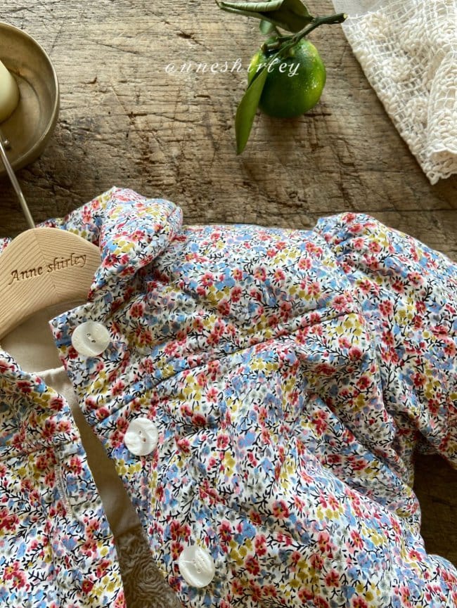 ANNE SHIRLEY - Korean Children Fashion - #Kfashion4kids - Flower Padding Jacket - 7