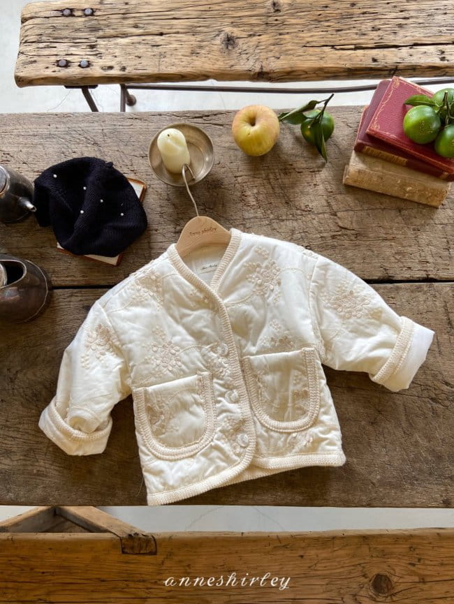 ANNE SHIRLEY - Korean Children Fashion - #Kfashion4kids - Lace Padding Jacket
