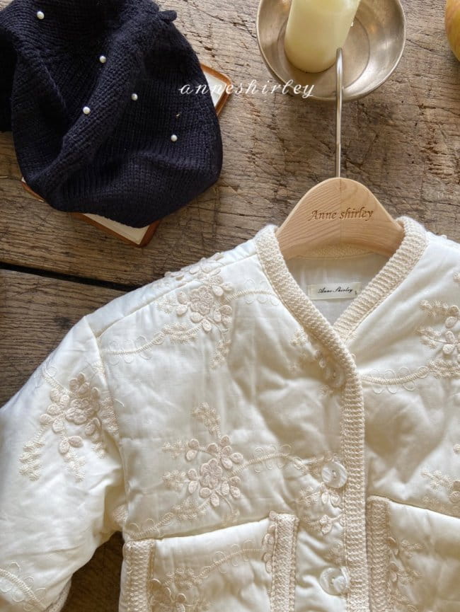 ANNE SHIRLEY - Korean Children Fashion - #Kfashion4kids - Lace Padding Jacket - 10