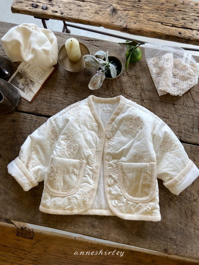 ANNE SHIRLEY - Korean Children Fashion - #Kfashion4kids - Lace Padding Jacket - 12