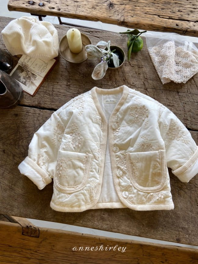 ANNE SHIRLEY - Korean Children Fashion - #Kfashion4kids - Lace Padding Jacket - 4