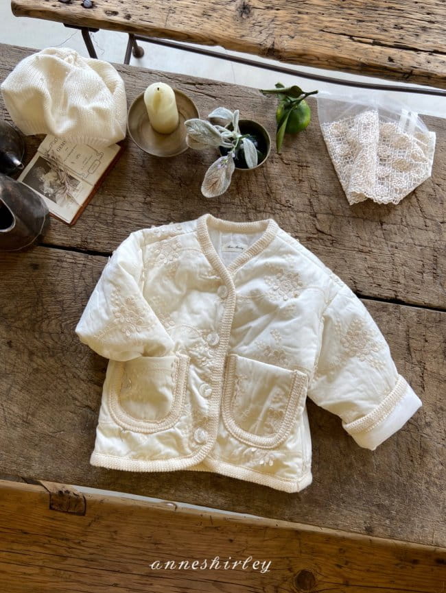 ANNE SHIRLEY - Korean Children Fashion - #Kfashion4kids - Lace Padding Jacket - 5