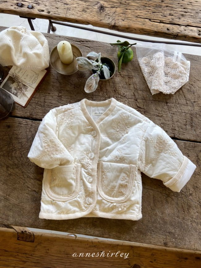 ANNE SHIRLEY - Korean Children Fashion - #Kfashion4kids - Lace Padding Jacket - 6