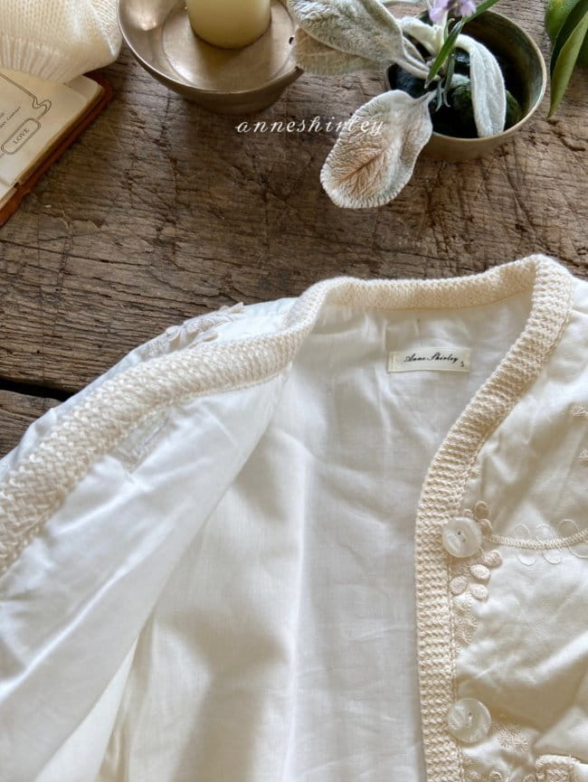 ANNE SHIRLEY - Korean Children Fashion - #Kfashion4kids - Lace Padding Jacket - 9
