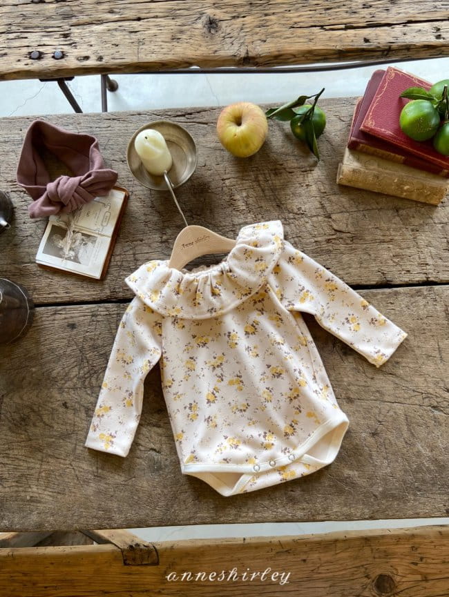 ANNE SHIRLEY - Korean Children Fashion - #Kfashion4kids - Flower Rabbit Bodysuit - 6
