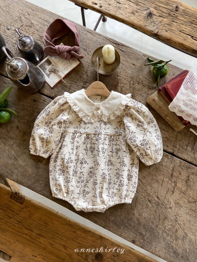 ANNE SHIRLEY - Korean Children Fashion - #Kfashion4kids - Ellin Flower Bodysuit