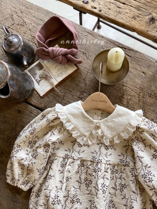 ANNE SHIRLEY - Korean Children Fashion - #Kfashion4kids - Ellin Flower Bodysuit - 2