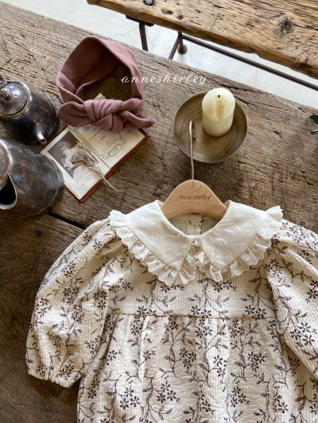 ANNE SHIRLEY - Korean Children Fashion - #Kfashion4kids - Ellin Flower Bodysuit - 3
