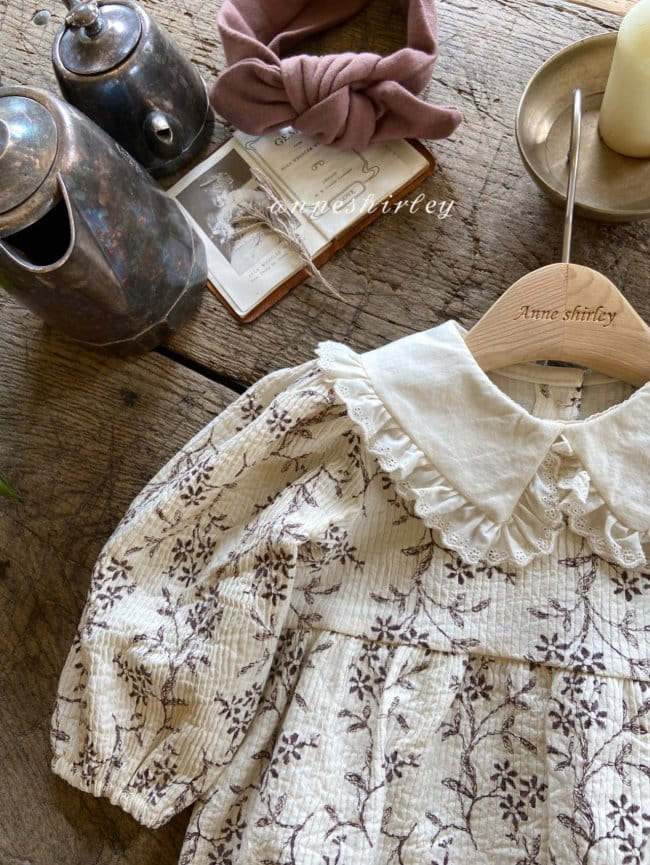 ANNE SHIRLEY - Korean Children Fashion - #Kfashion4kids - Ellin Flower Bodysuit - 5