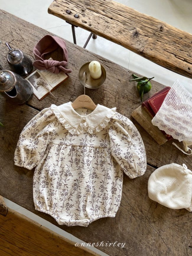 ANNE SHIRLEY - Korean Children Fashion - #Kfashion4kids - Ellin Flower Bodysuit - 6