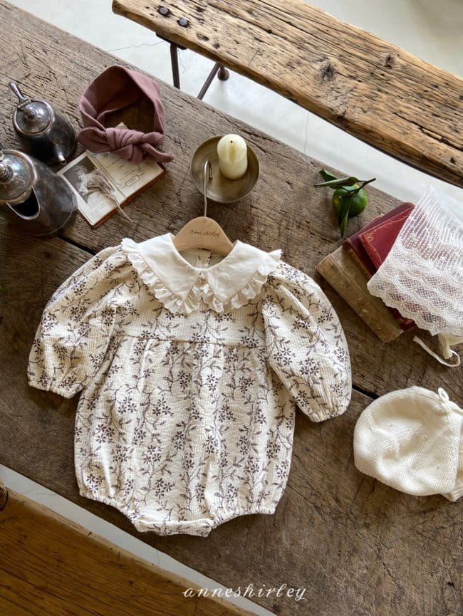 ANNE SHIRLEY - Korean Children Fashion - #Kfashion4kids - Ellin Flower Bodysuit - 7