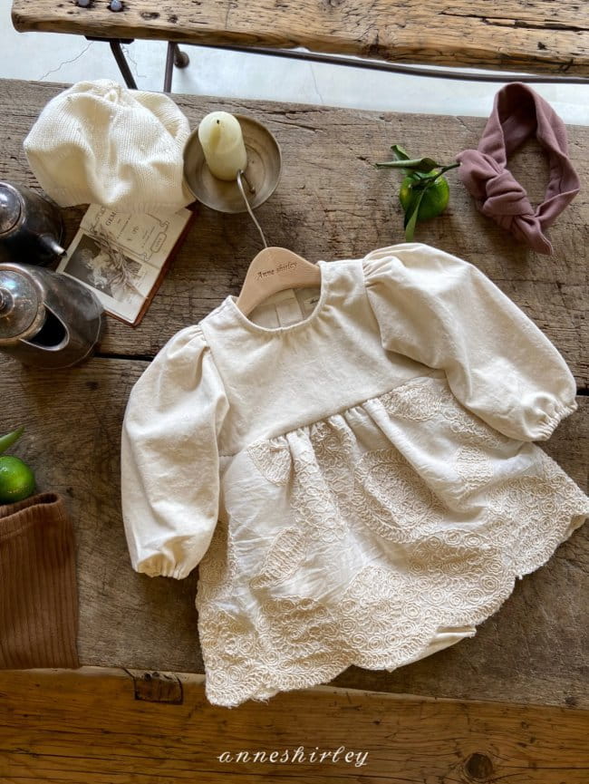 ANNE SHIRLEY - Korean Children Fashion - #Kfashion4kids - Embroidery Skirt Bodysuit - 10