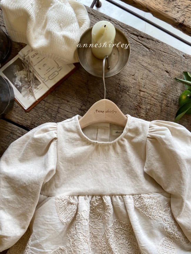 ANNE SHIRLEY - Korean Children Fashion - #Kfashion4kids - Embroidery Skirt Bodysuit - 4