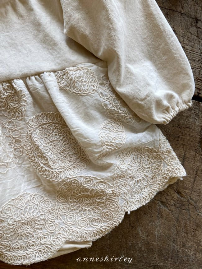 ANNE SHIRLEY - Korean Children Fashion - #Kfashion4kids - Embroidery Skirt Bodysuit - 7