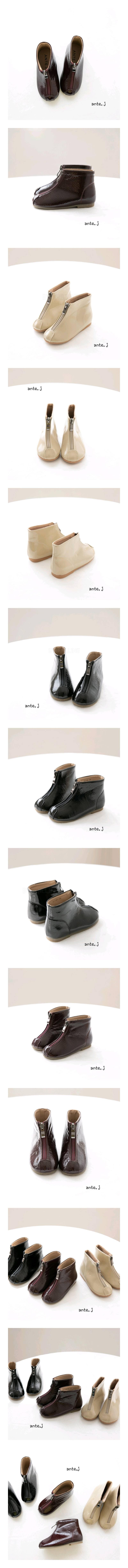 ANTE J - Korean Children Fashion - #Kfashion4kids - Enamel Boots