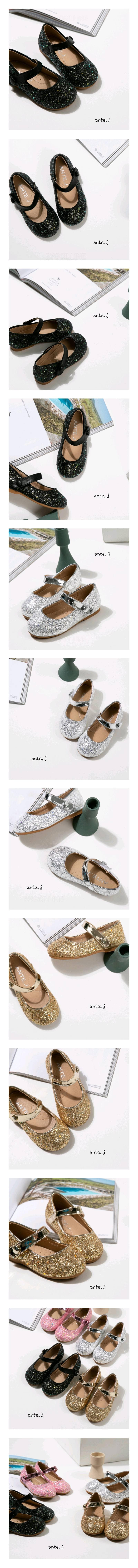 ANTE J - Korean Children Fashion - #Kfashion4kids - Glitter Flat