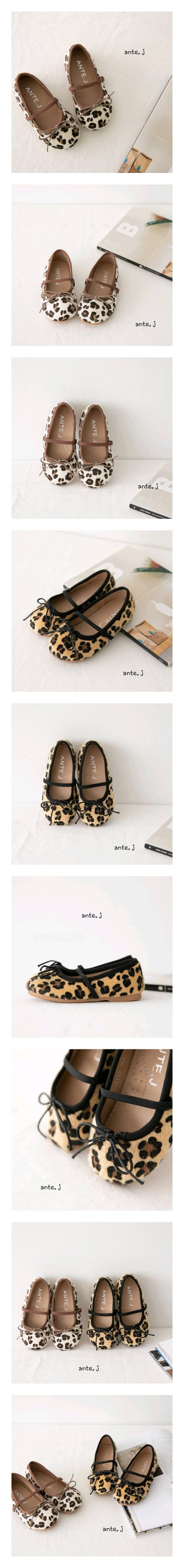 ANTE J - Korean Children Fashion - #Kfashion4kids - Luna Leopard Flat