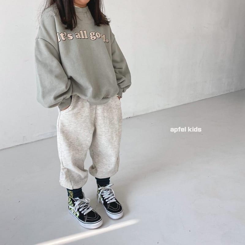 APFEL - Korean Children Fashion - #Kfashion4kids - Momm Waffle Jogger Pants - 2