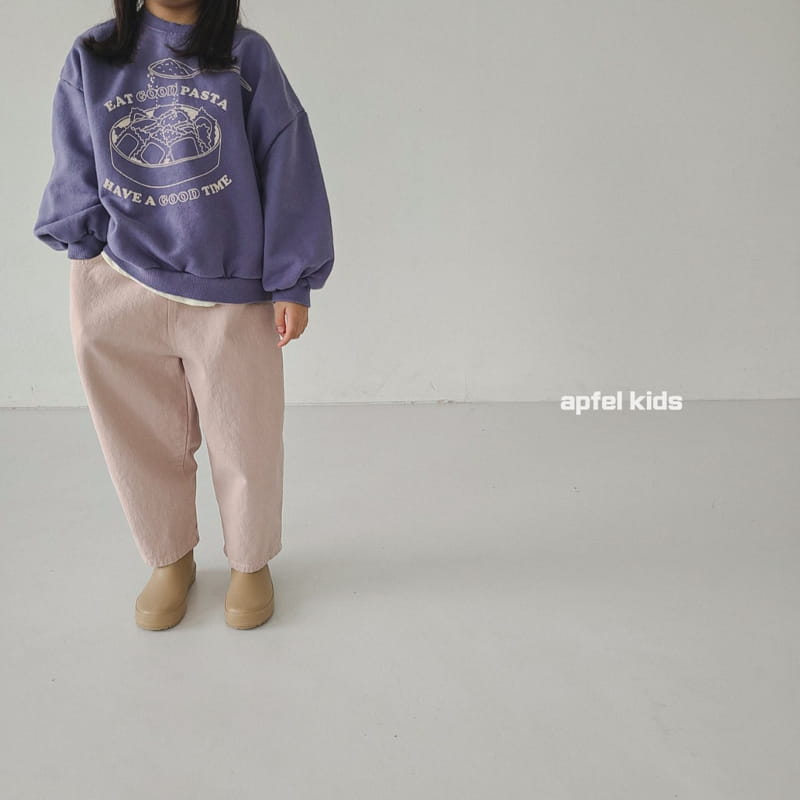 APFEL - Korean Children Fashion - #Kfashion4kids - Canvas Wide Pants - 3