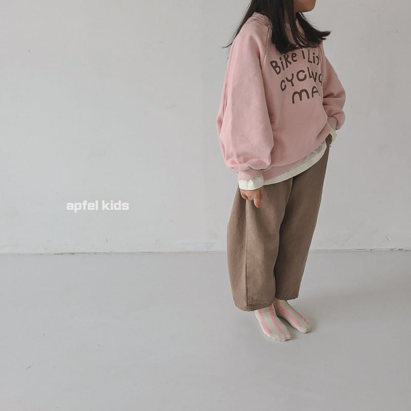 APFEL - Korean Children Fashion - #Kfashion4kids - Canvas Wide Pants - 6