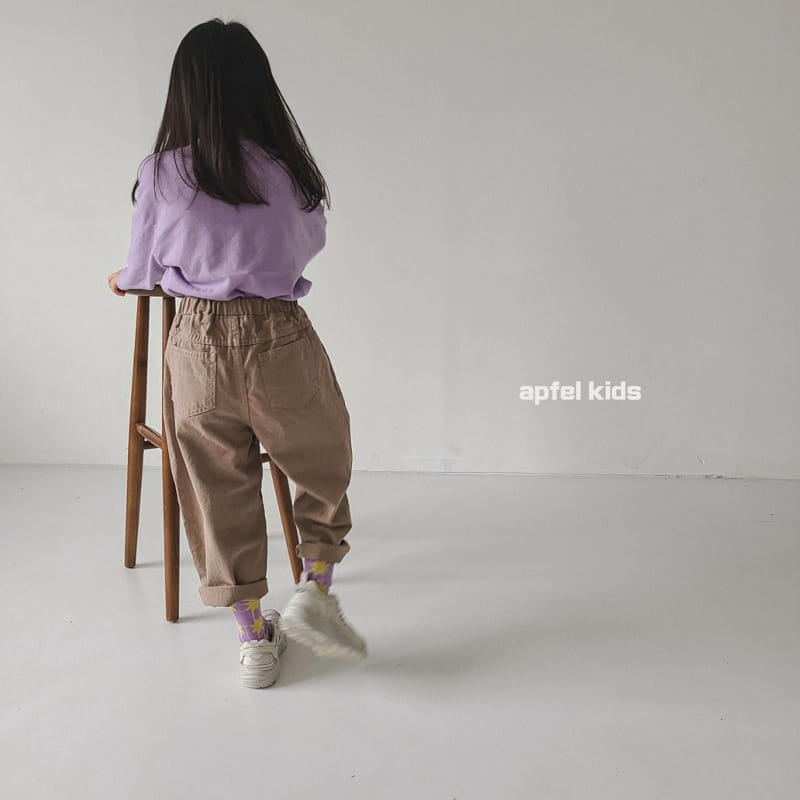 APFEL - Korean Children Fashion - #Kfashion4kids - Canvas Wide Pants - 7