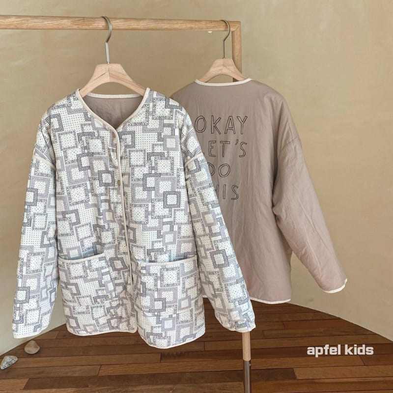 APFEL - Korean Children Fashion - #Kfashion4kids - Mom Tan Rogo Jacket  - 4