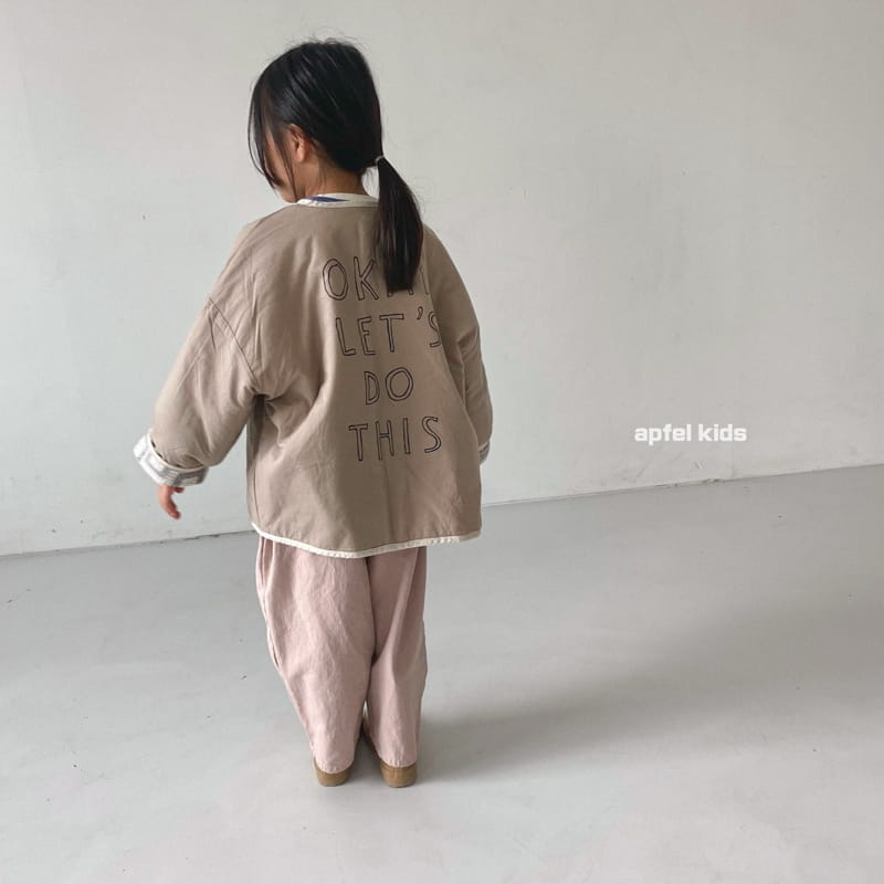 APFEL - Korean Children Fashion - #Kfashion4kids - Tan Rogo Jacket - 11