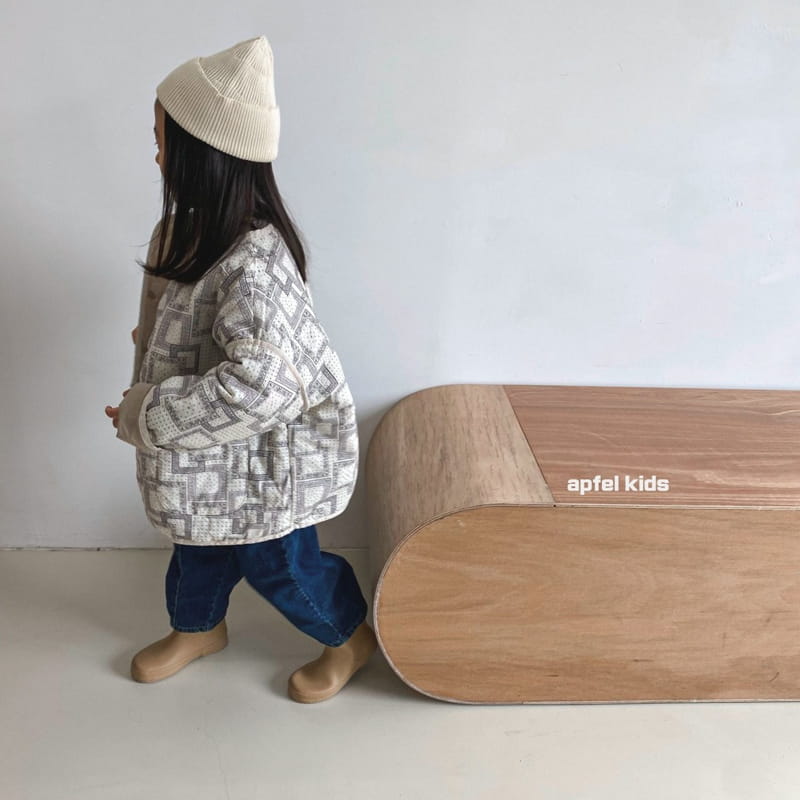 APFEL - Korean Children Fashion - #Kfashion4kids - Tan Rogo Jacket - 3