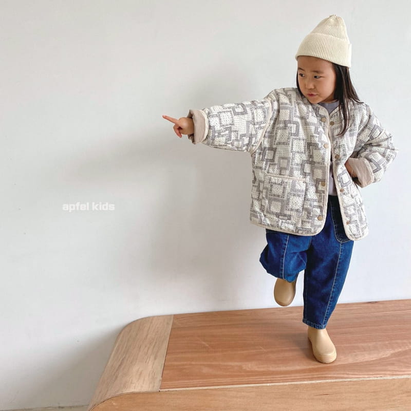 APFEL - Korean Children Fashion - #Kfashion4kids - Tan Rogo Jacket - 5