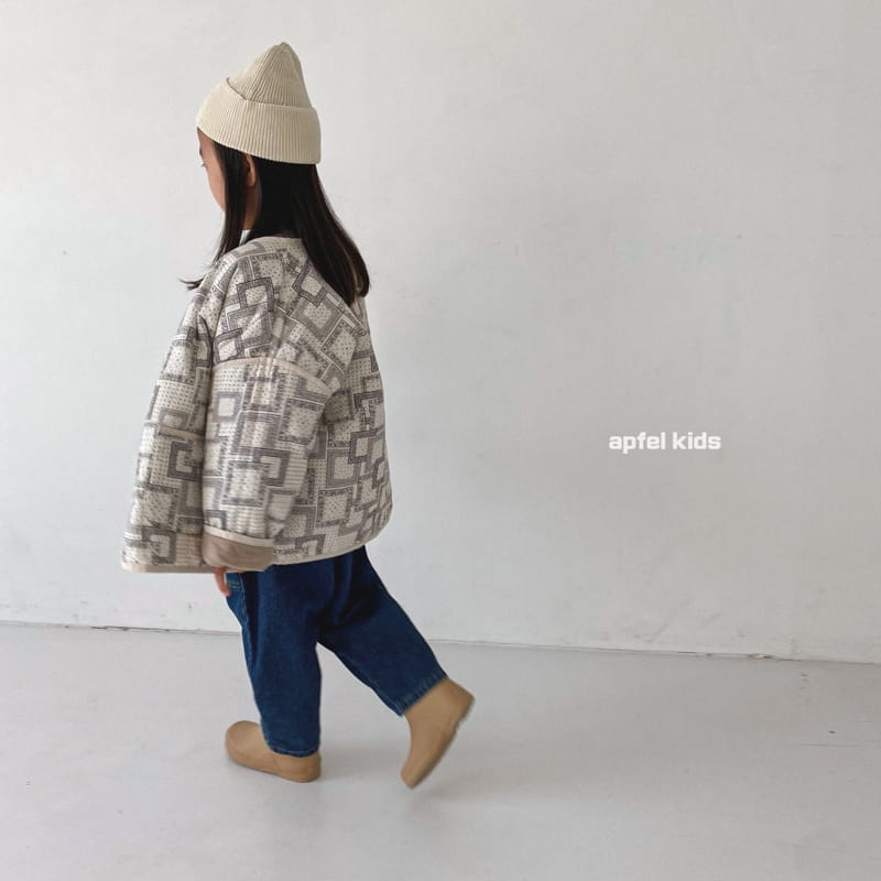 APFEL - Korean Children Fashion - #Kfashion4kids - Tan Rogo Jacket - 6